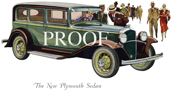 1932 Plymouth Sedan