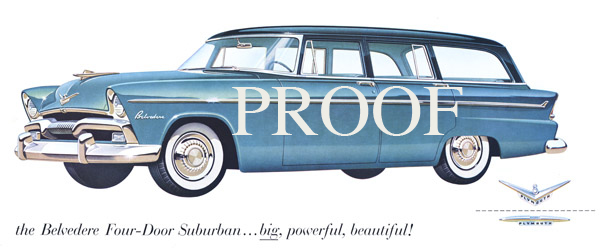 1955 Plymouth Wagon
